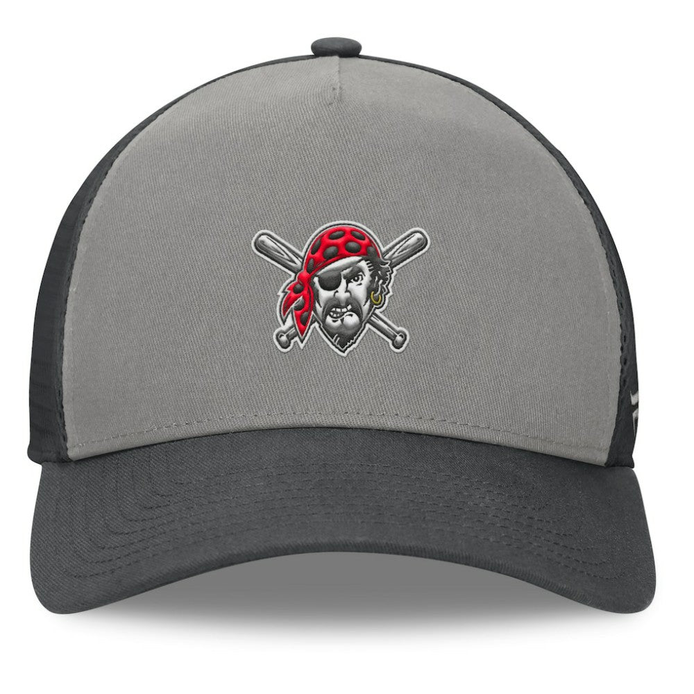Pittsburgh Pirates Fanatics A-Frame Trucker Adjustable Hat Sale
