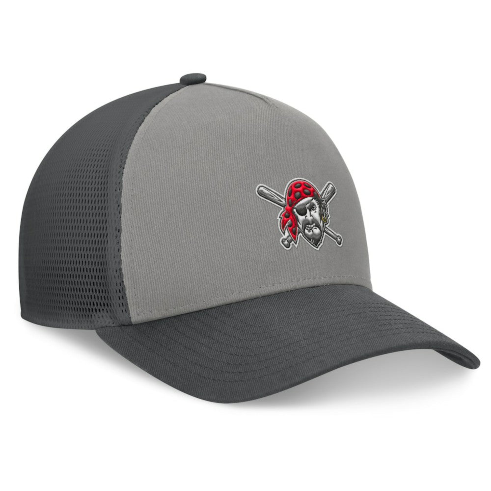 Pittsburgh Pirates Fanatics A-Frame Trucker Adjustable Hat Sale