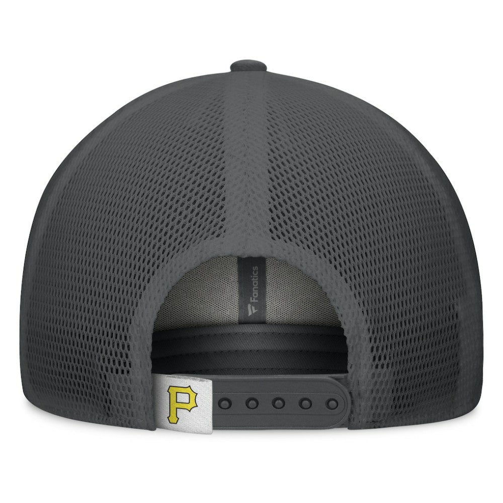 Pittsburgh Pirates Fanatics A-Frame Trucker Adjustable Hat Sale