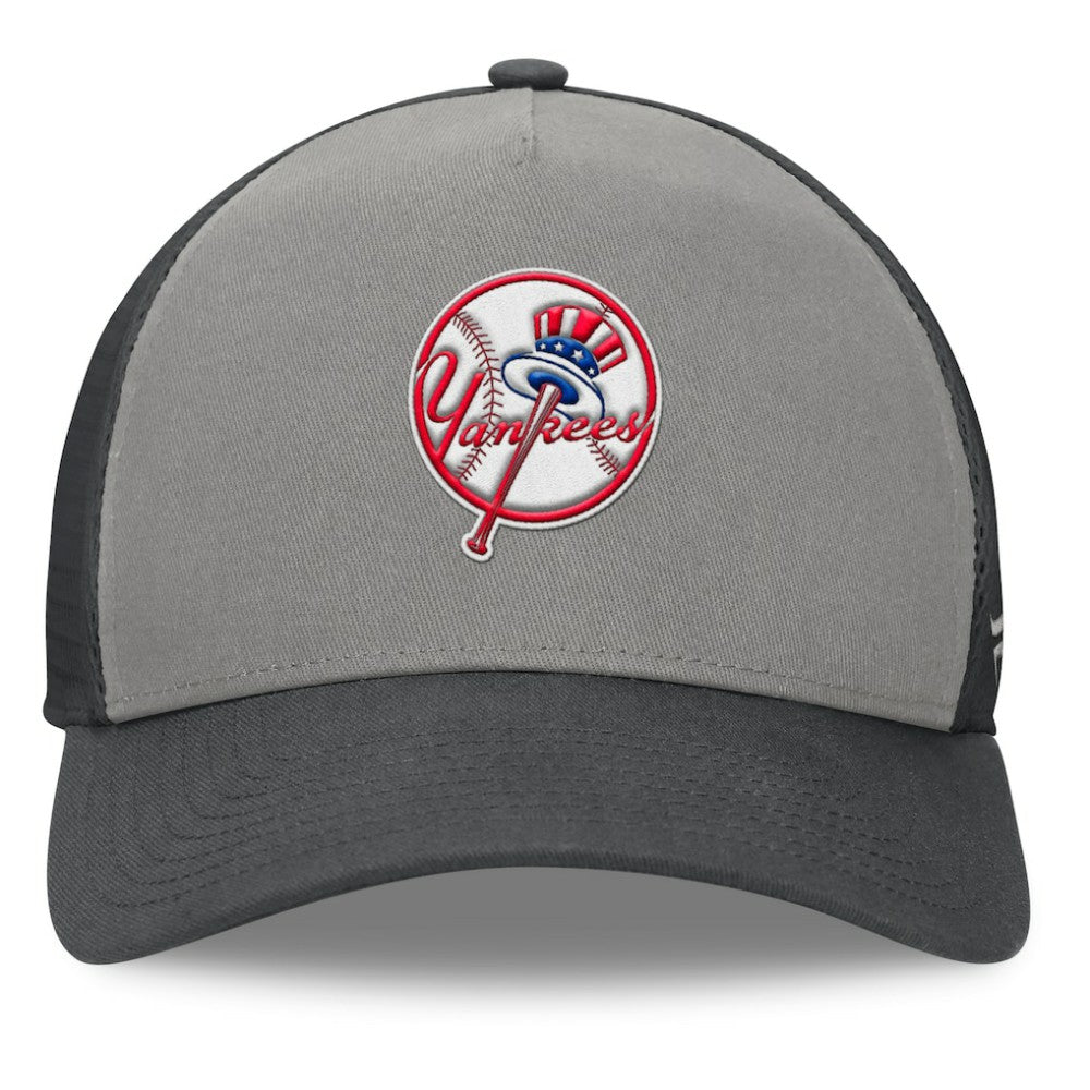 New York Yankees Fanatics A-Frame Trucker Adjustable Hat On Sale