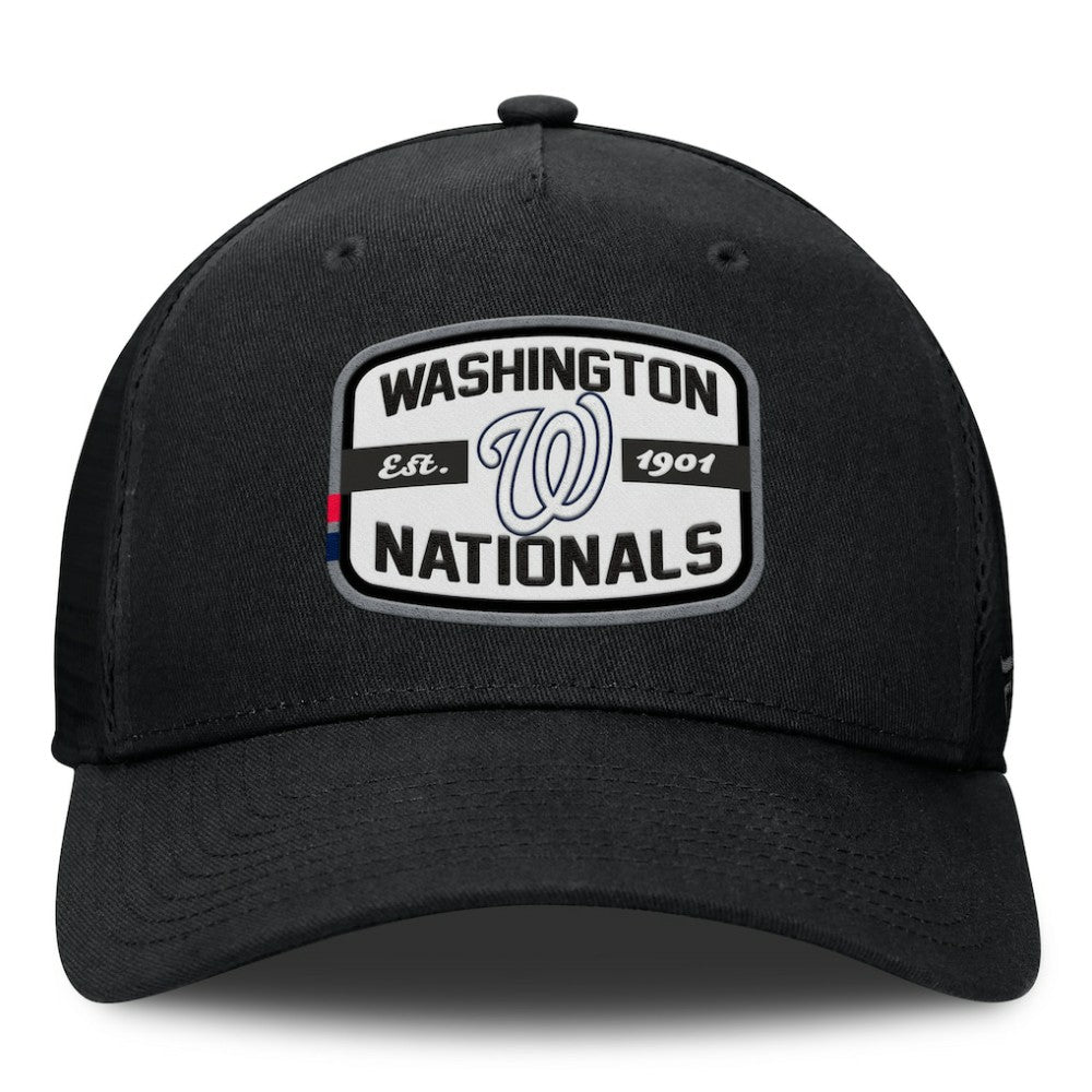 Washington Nationals Fanatics Team Patch A-Frame Trucker Snapback Hat On Sale