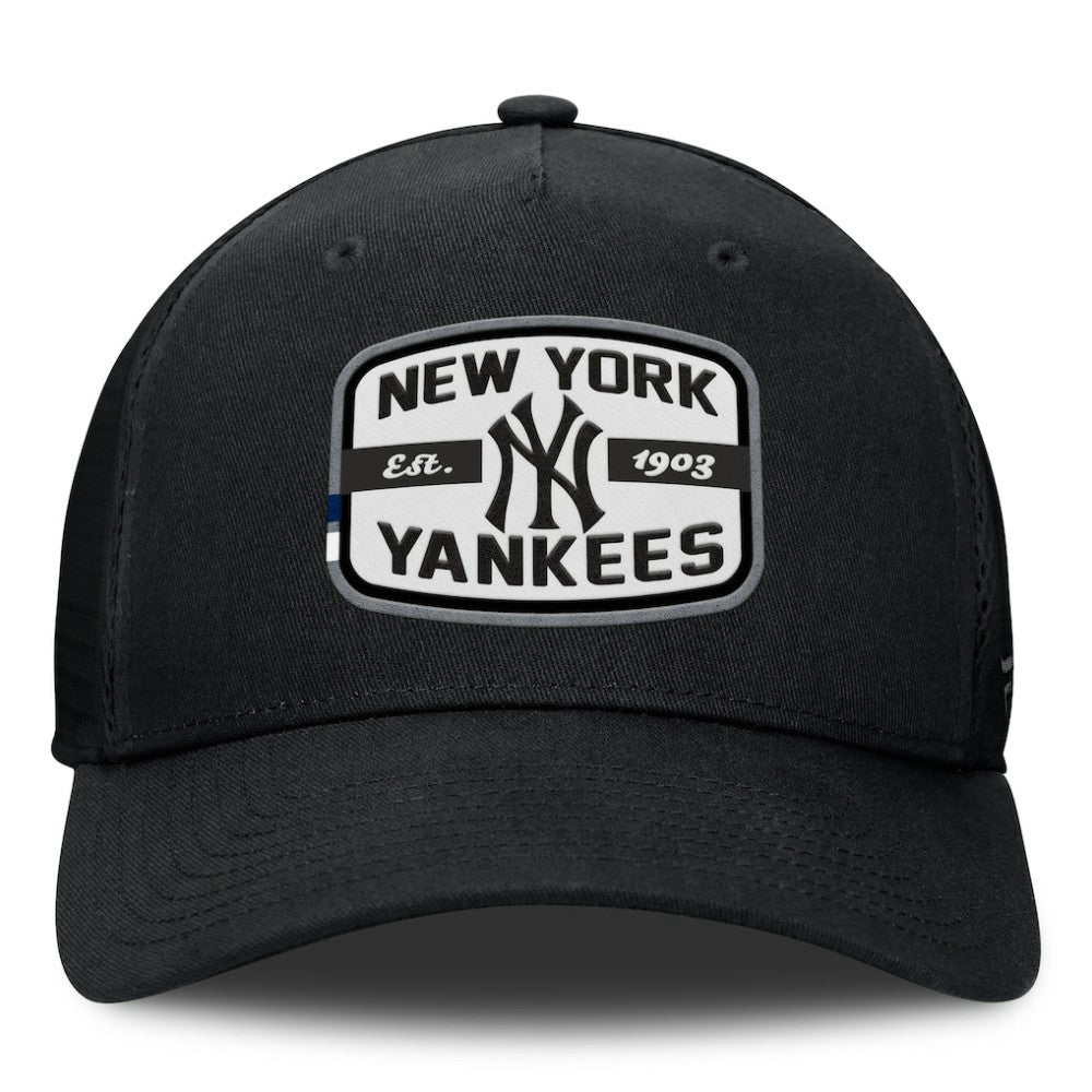 New York Yankees Fanatics Team Patch A-Frame Trucker Snapback Hat Online