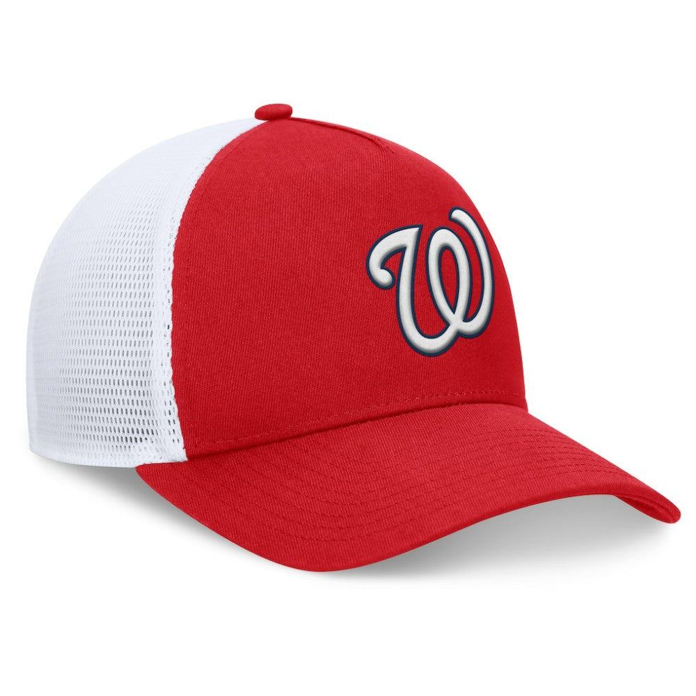 Washington Nationals Fanatics Fundamental A-Frame Adjustable Hat Clearance