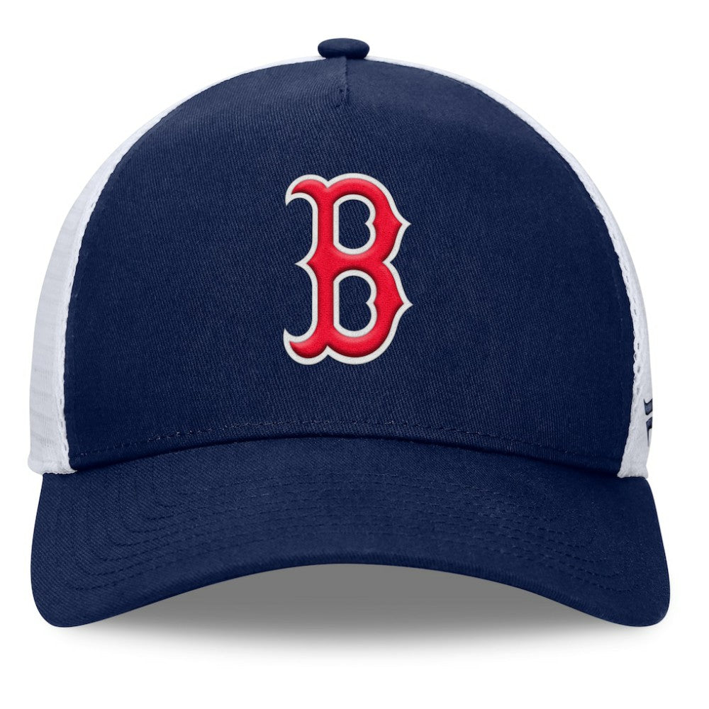 Boston Red Sox Fanatics Fundamental A-Frame Adjustable Hat discount