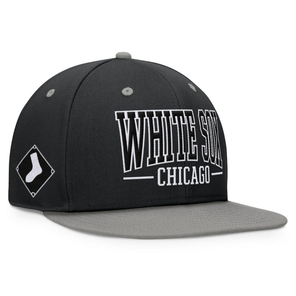 Chicago White Sox Fanatics Fundamental Bold Snapback Hat On Sale