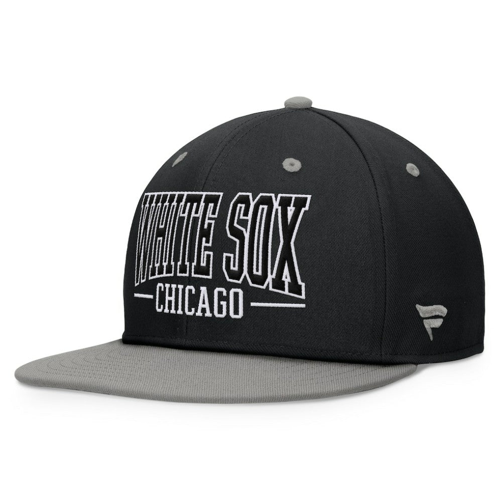 Chicago White Sox Fanatics Fundamental Bold Snapback Hat On Sale