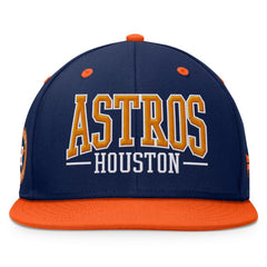 Houston Astros Fanatics Fundamental Bold Snapback Hat discount