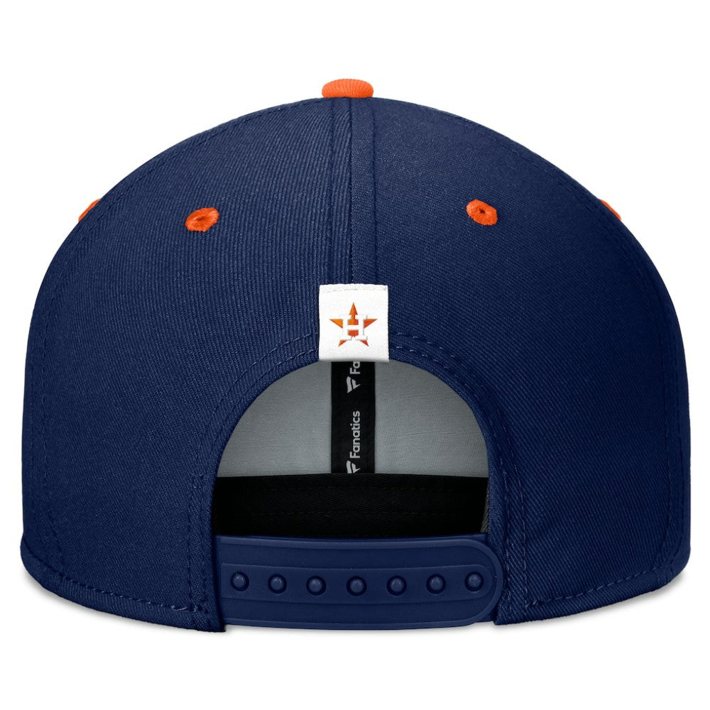 Houston Astros Fanatics Fundamental Bold Snapback Hat discount
