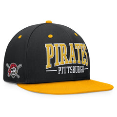 Pittsburgh Pirates Fanatics Fundamental Bold Snapback Hat Clearance