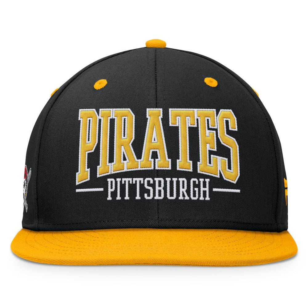 Pittsburgh Pirates Fanatics Fundamental Bold Snapback Hat Clearance
