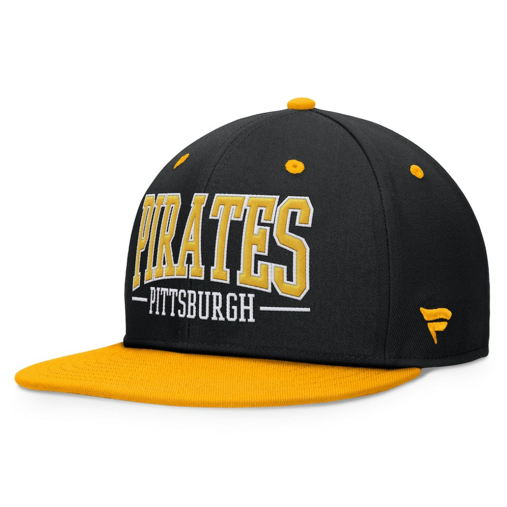 Pittsburgh Pirates Fanatics Fundamental Bold Snapback Hat Clearance