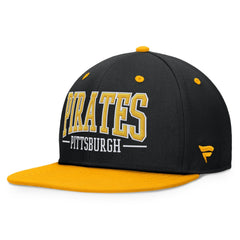 Pittsburgh Pirates Fanatics Fundamental Bold Snapback Hat Clearance