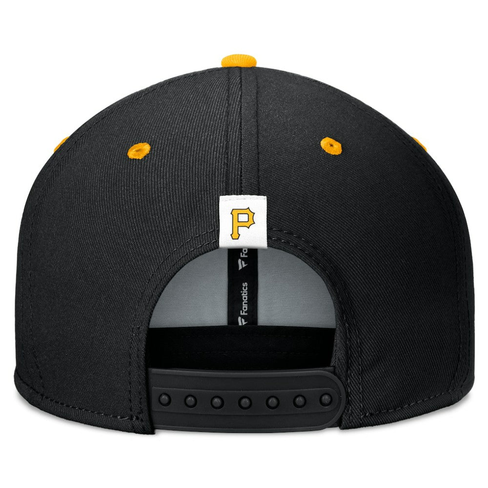 Pittsburgh Pirates Fanatics Fundamental Bold Snapback Hat Clearance