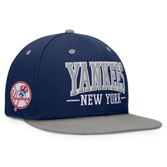 New York Yankees Fanatics Fundamental Bold Snapback Hat Clearance