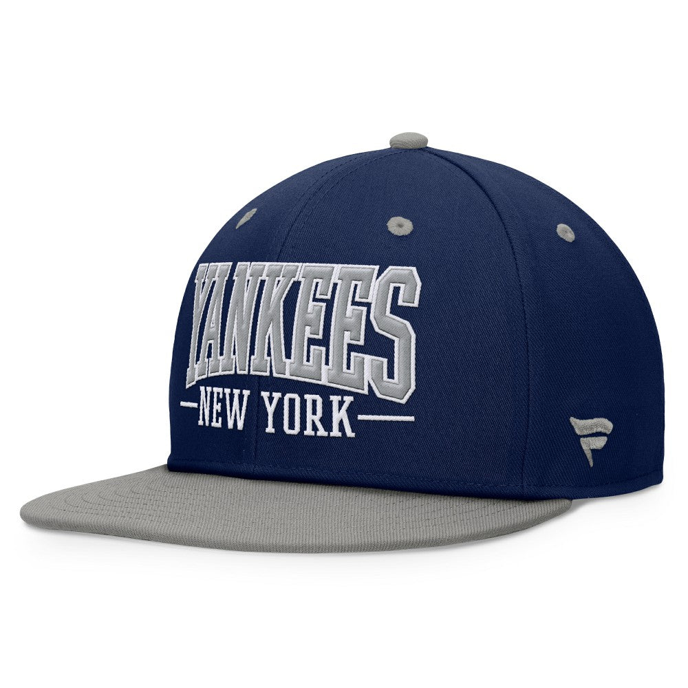 New York Yankees Fanatics Fundamental Bold Snapback Hat Clearance
