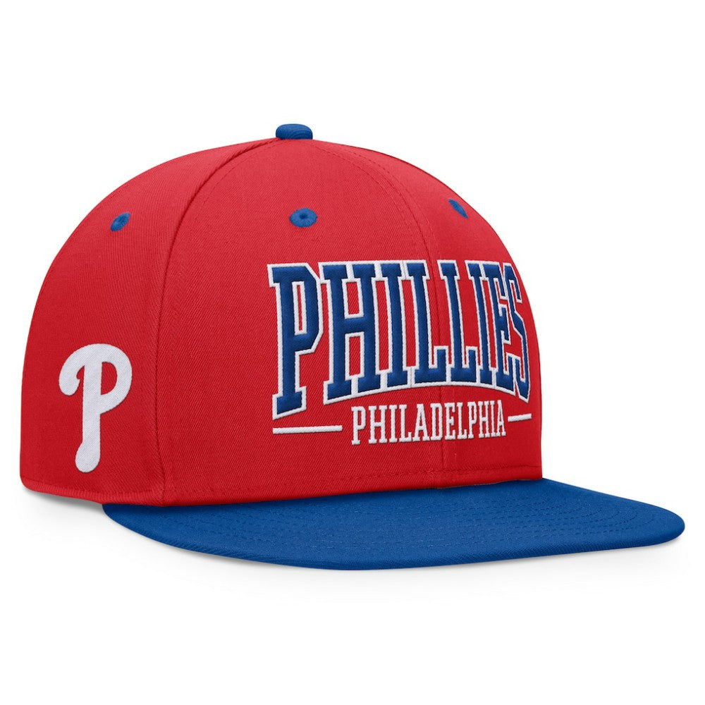 Philadelphia Phillies Fanatics Fundamental Bold Snapback Hat On Sale