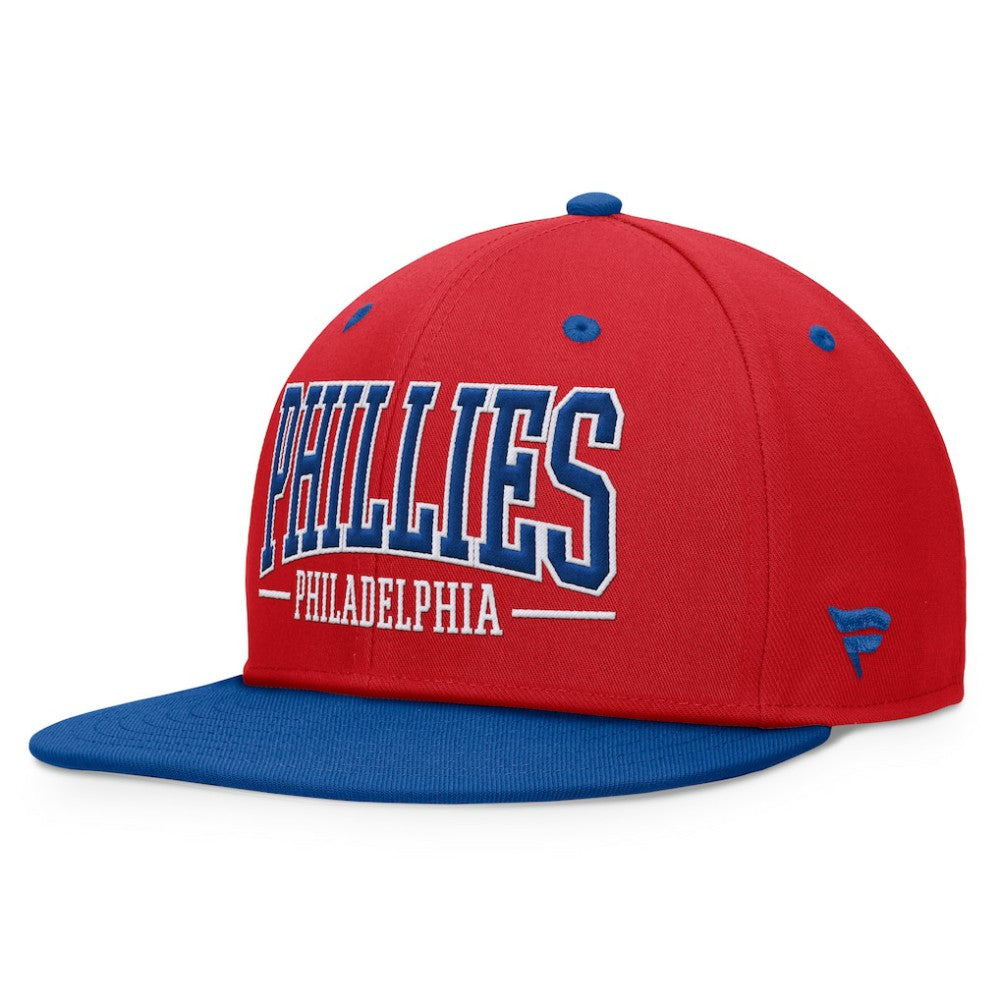 Philadelphia Phillies Fanatics Fundamental Bold Snapback Hat On Sale
