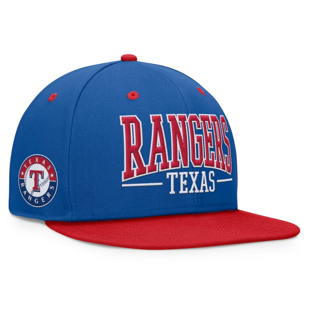 Texas Rangers Fanatics Fundamental Bold Snapback Hat Near Me