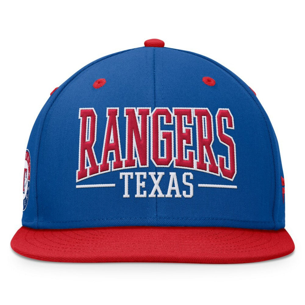 Texas Rangers Fanatics Fundamental Bold Snapback Hat Near Me