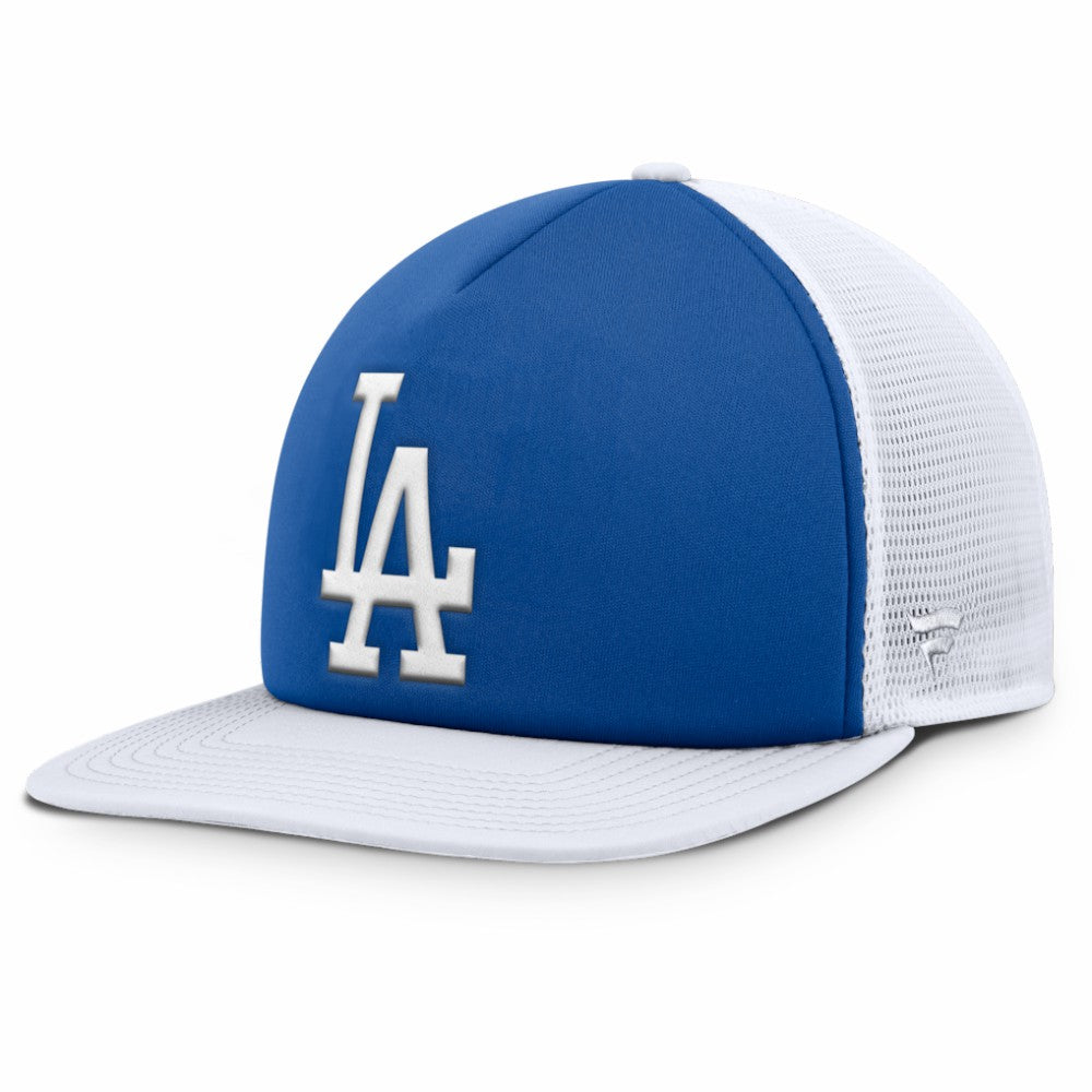 Los Angeles Dodgers Fanatics Fundamental Foam Front Snapback Hat Lifestyle