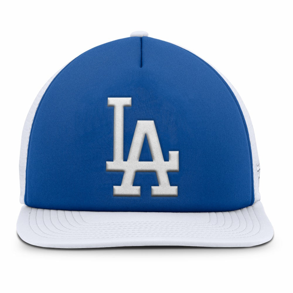Los Angeles Dodgers Fanatics Fundamental Foam Front Snapback Hat Lifestyle