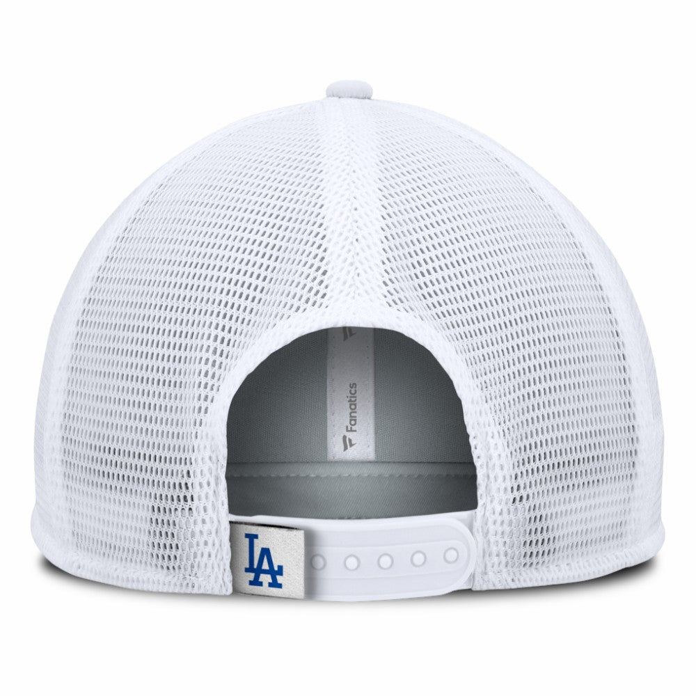 Los Angeles Dodgers Fanatics Fundamental Foam Front Snapback Hat Lifestyle