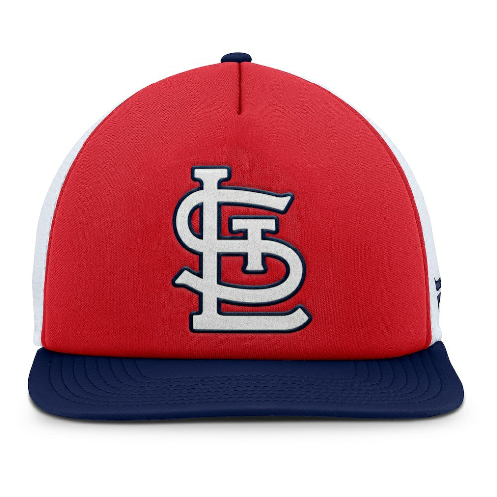 St. Louis Cardinals Fanatics Fundamental Foam Front Snapback Hat Near Me
