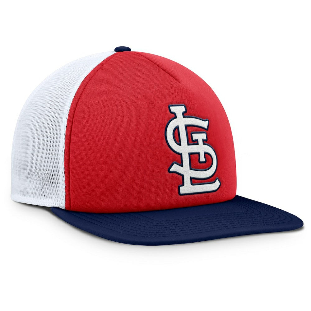 St. Louis Cardinals Fanatics Fundamental Foam Front Snapback Hat Near Me