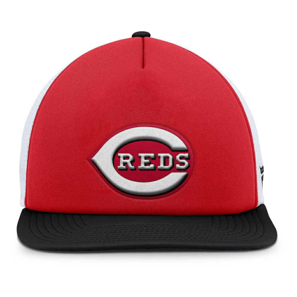 Cincinnati Reds Fanatics Fundamental Foam Front Snapback Hat for sale