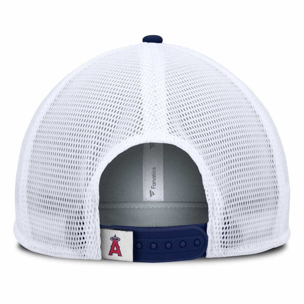 Los Angeles Angels Fanatics Fundamental Foam Front Snapback Hat Lifestyle
