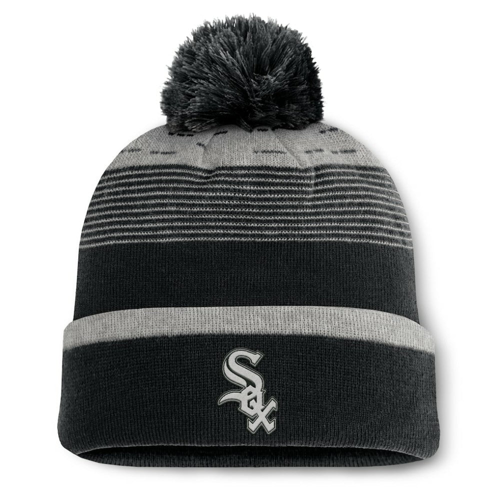 Chicago White Sox Fanatics Fundamental Gradient Cuffed Knit Hat with Pom Near Me