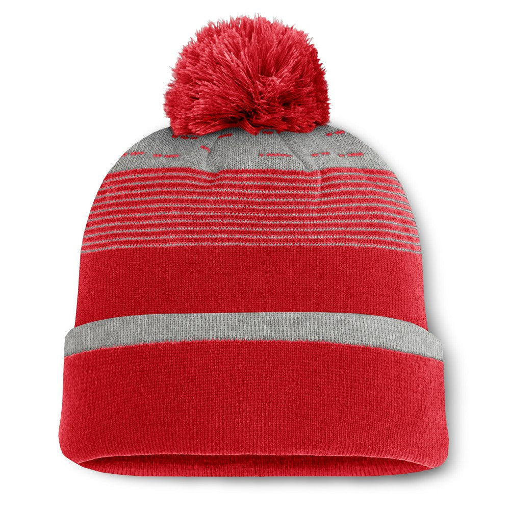 Los Angeles Angels Fanatics Fundamental Gradient Cuffed Knit Hat with Pom Online