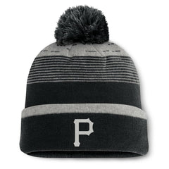 Pittsburgh Pirates Fanatics Fundamental Gradient Cuffed Knit Hat with Pom Lifestyle