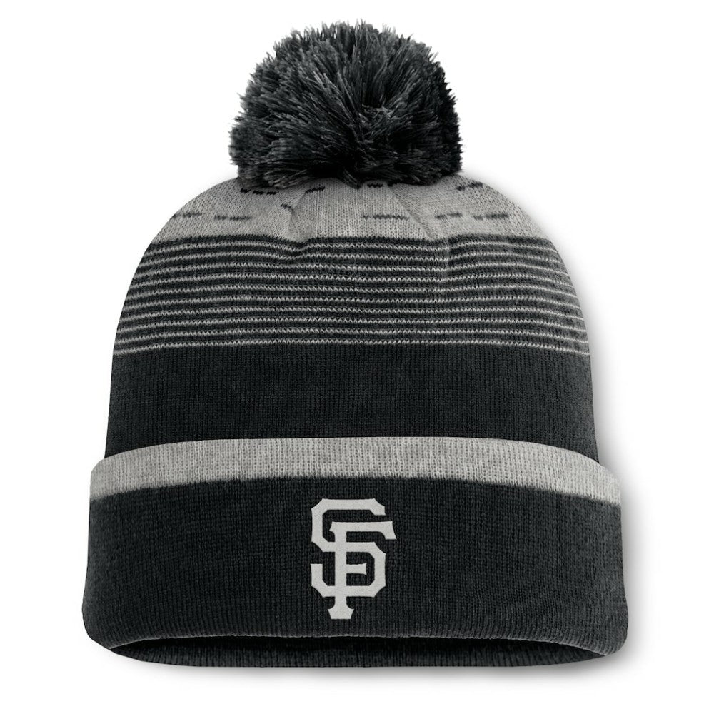 San Francisco Giants Fanatics Fundamental Gradient Cuffed Knit Hat with Pom discount