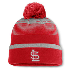 St. Louis Cardinals Fanatics Fundamental Gradient Cuffed Knit Hat with Pom Lifestyle
