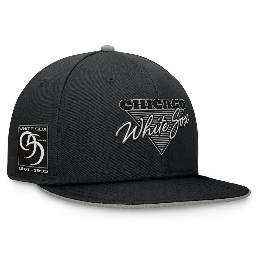 Chicago White Sox Fanatics Fundamental Tri-Script Fitted Hat Clearance