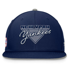 New York Yankees Fanatics Fundamental Tri-Script Fitted Hat discount