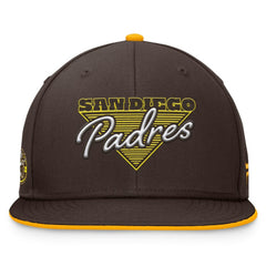 San Diego Padres Fanatics Fundamental Tri-Script Fitted Hat Near Me