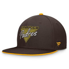 San Diego Padres Fanatics Fundamental Tri-Script Fitted Hat Near Me