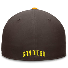 San Diego Padres Fanatics Fundamental Tri-Script Fitted Hat Near Me