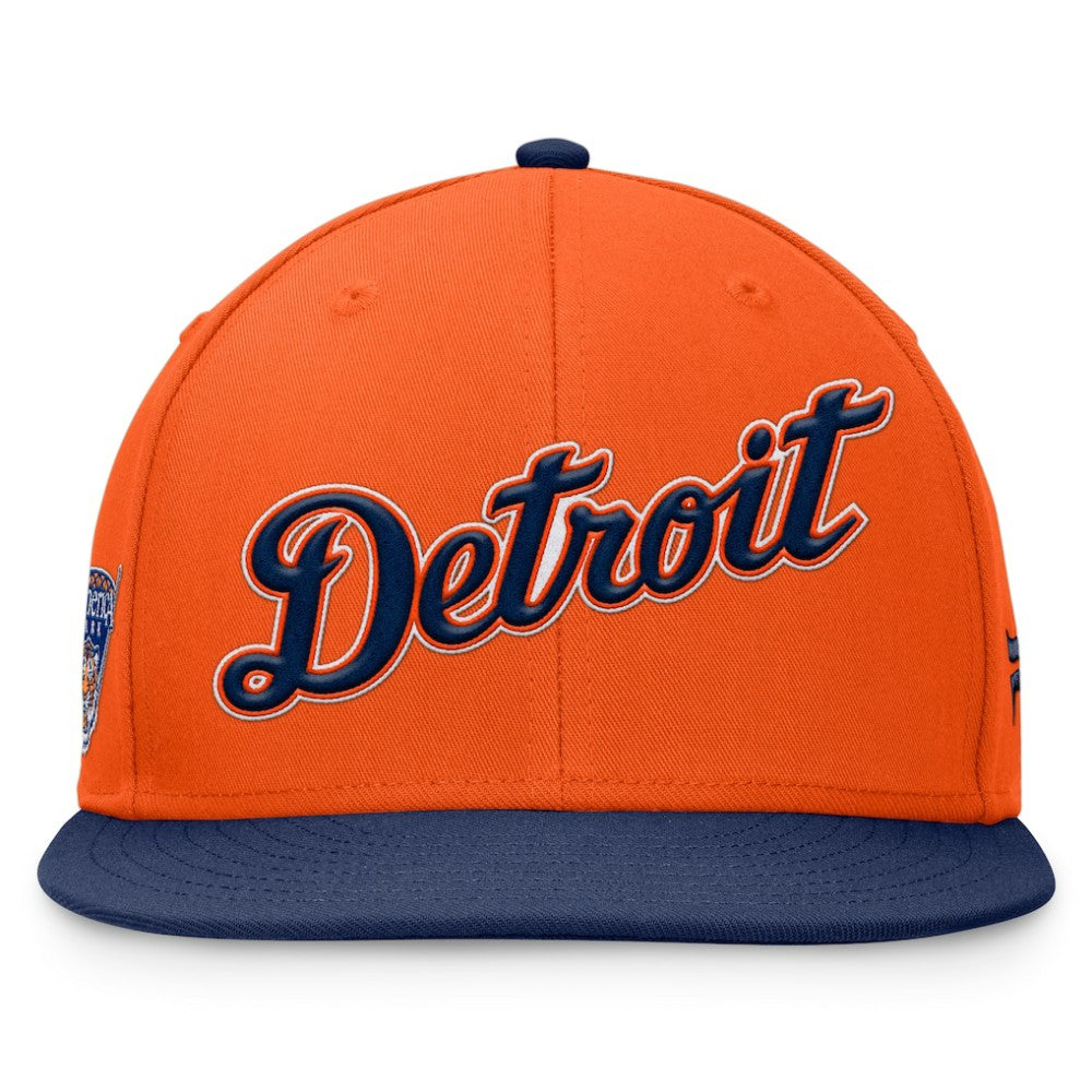 Detroit Tigers Fanatics Fundamental Two-Tone Fitted Hat for sale