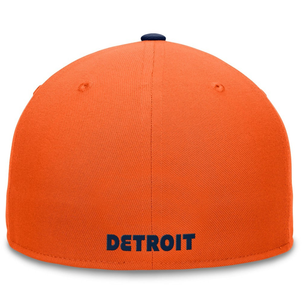 Detroit Tigers Fanatics Fundamental Two-Tone Fitted Hat for sale