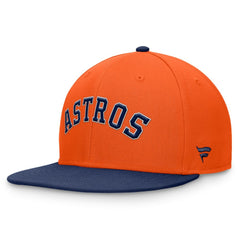 Houston Astros Fanatics Fundamental Two-Tone Fitted Hat On Sale