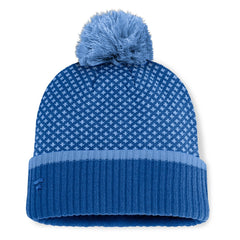 Kansas City Royals Fanatics Women's Fundamental Jacquard Cuffed Knit Hat with Pom Clearance