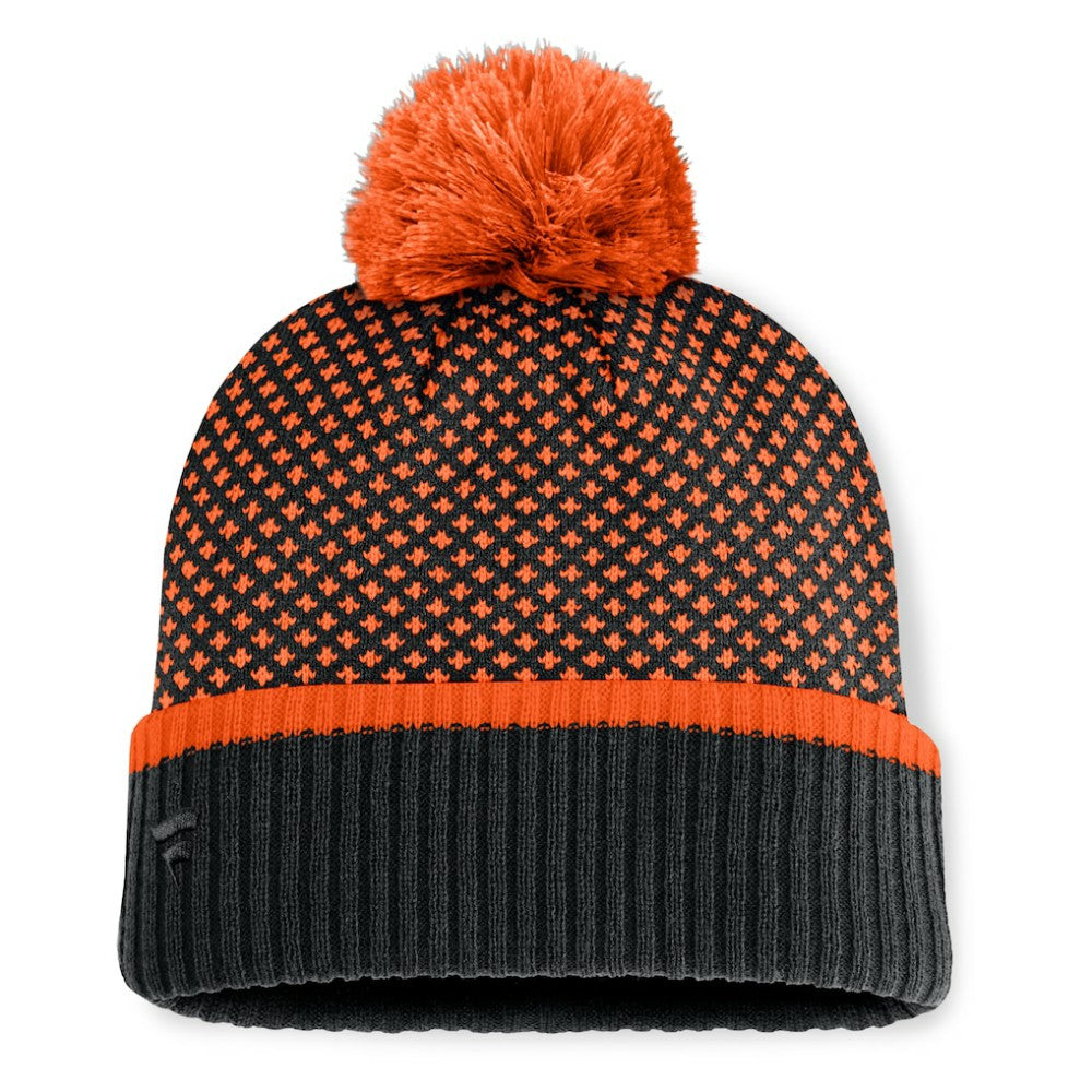 San Francisco Giants Fanatics Women's Fundamental Jacquard Cuffed Knit Hat with Pom Sale