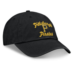 Pittsburgh Pirates Fanatics Women's Fundamental Script Logo Adjustable Hat On Sale