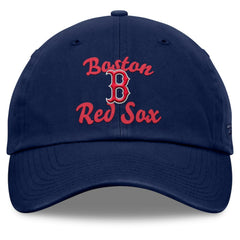 Boston Red Sox Fanatics Women's Fundamental Script Logo Adjustable Hat Lifestyle