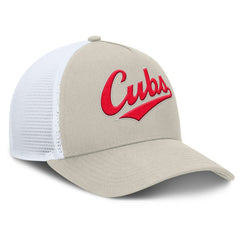 Chicago Cubs Fanatics Heritage Light Khaki A-Frame Adjustable Hat discount