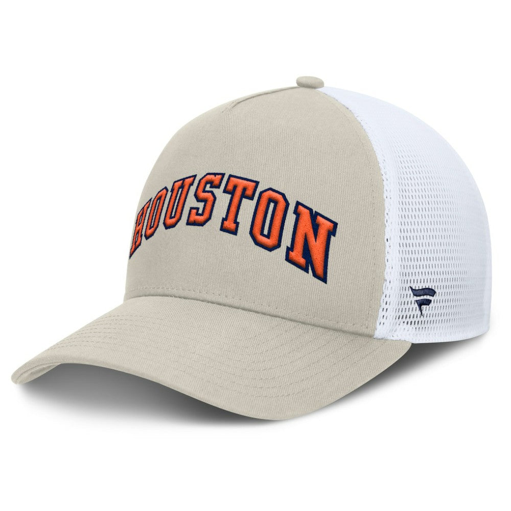 Houston Astros Fanatics Heritage Light Khaki A-Frame Adjustable Hat discount