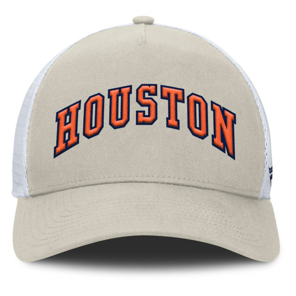 Houston Astros Fanatics Heritage Light Khaki A-Frame Adjustable Hat discount